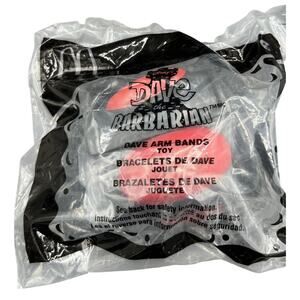 🛡️ McDonald's Disney Dave the Barbarian Dave Arm Bands Vintage Y2K Toy Sealed